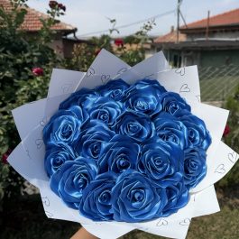 Букет “19 сатенени рози”